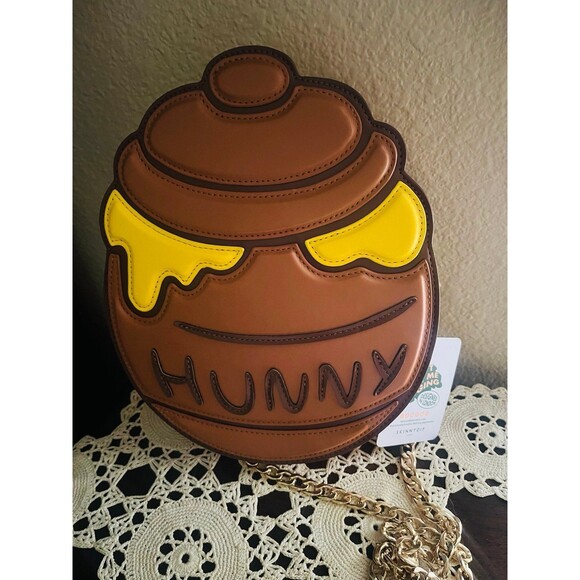 NWT Disney Skinnydip London Winnie The Pooh Honey Pot Purse - Picture 1 of 7